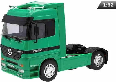 Immagine prodotto di Model 1:32, MERCEDES-BENZ ACTROS, ciągnik, zielony
