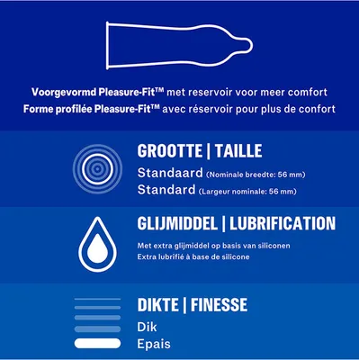 Zdjęcie produktu dla Durex Originals Extra Safe 20 szt. prezerwatywy powiększona grubość