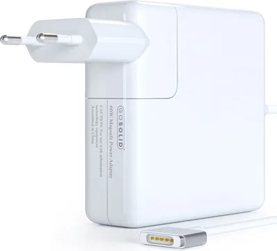Produktbild von GO SOLID! Ladegerät kompatibel mit MacBook Pro - Magsafe 2 - 60W
