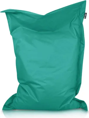 Produktbild von Sitzsack Sitzsack Rechteck mit rand Sitzkissen Bean Bag Große & Farbe wählbar Türkis 170x145cm