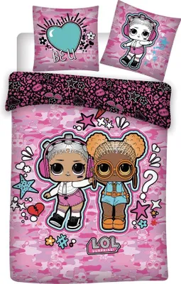 Productafbeelding van LOL Surprise! Dekbedovertrek BFF 140 x 200 cm - Polyester