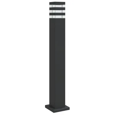 Produktbild von vidaXL Wegeleuchte Schwarz 80 cm Aluminium