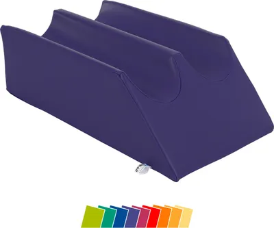 Produktbild von Lagerungskeil Lagerungskissen Bettkeil Lymphkeil mit 2 Beinmulden 75x42 cm