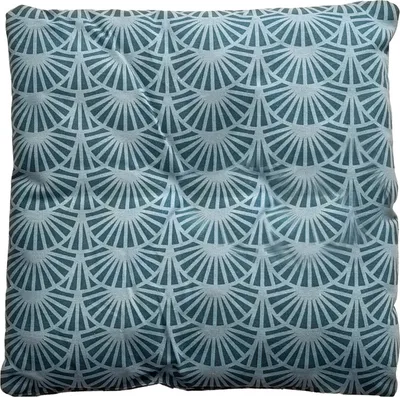 Produktbild von Türkisfarbenes Sitzkissen BOEL – mehrere Größen Maße: 30 x 50 cm