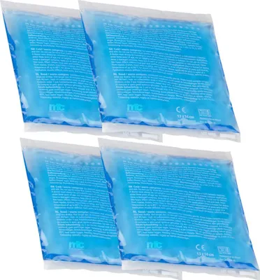 Produktbild von Kalt Warm Kompressen, Gel, Mikrowellen geeignet, 13 x 14 cm, 4 Stück