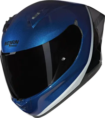 Produktbild von Nolan N60-6 Sport Verniciatura Speciale Helm, blau/schwarz/silber, XS (55)
