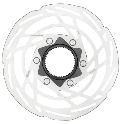 Produktbild von Jagwire DCR052, Fahrradrotor, Silber