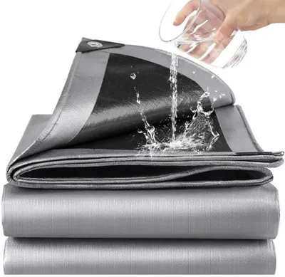 Obrázek produktu pro Unyqoos® – plachta odolná proti povětrnostním vlivům a pevná, do zahrady nebo na kempování, 2 m x 3 m
