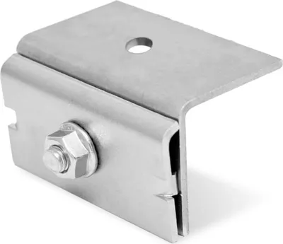 Produktbild von K2 Doppelstehlfalzklemme, 1 Stk.
