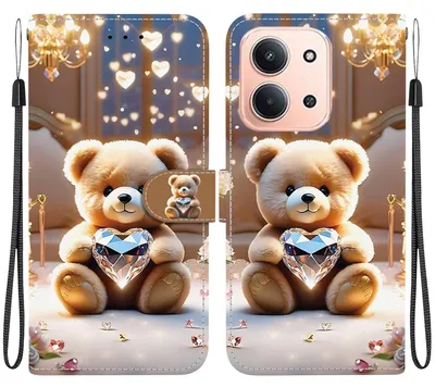 Produktbild von Für Xiaomi Redmi 15C 5G / 4G / Poco C85 5G Design Kunstleder Motiv Wallet Hülle