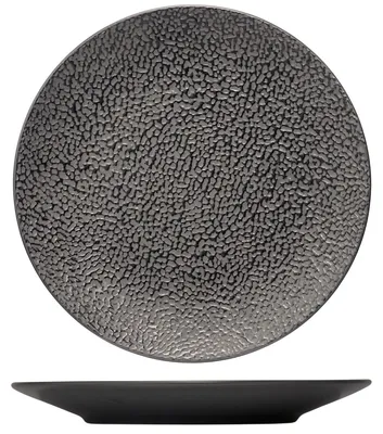 Produktbild von Cosy & Trendy Speiseteller Candy Schwarz ø 26,8 cm - 4 Stück