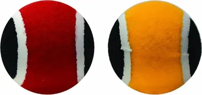 Produktbild von Schildkröt - Funsport Ersatz-Klettbälle  (2 Bälle red+orange/black) im Meshbag