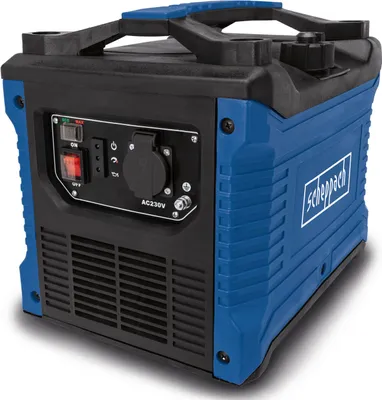 Produktbild von Scheppach Benzin Inverter-Stromgenerator SG1600i | 230 V Steckdose | 1000 W Leistung | Seilzugstart | Invertertechnik für sensible Elektronik