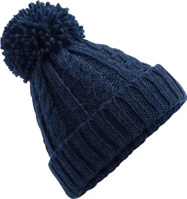 Immagine prodotto di Berretto Beechfield in maglia melange PC3950 (taglia unica) (blu navy)