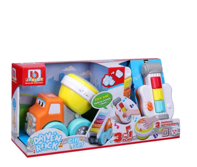 Produktbild von BB Junior 16-89034 - Drive' n Rock - Geschenk-Set