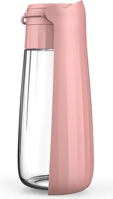 Produktbild von Trinkflasche Futterautomat Tragbare Trinkflasche Hunde 550ML