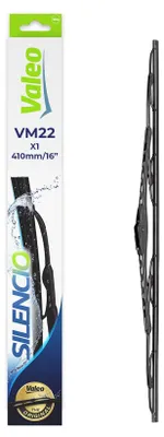 Produktbild von Valeo Silencio konventionelles Wischerblatt VM22 - Vorne - 410 mm - 1 Wischerblatt - 574147