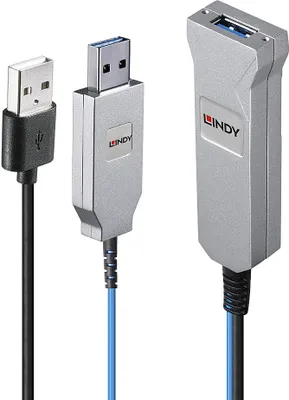 Immagine prodotto di Lindy 43345 LINDY Cavo USB 3.0 in fibra ottica da 30 m