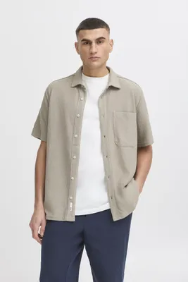 Produktbild von !SOLID SDOSVALD Herren Kurzarmhemd Hemd Herrenhemd Baumwollmischung relaxed fit