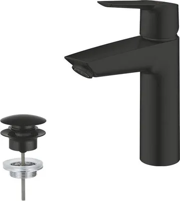 Obrázok produktu pre Úsporná vodovodná batéria, matná čierna, veľkosť M