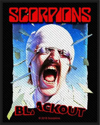 Produktbild von Scorpions Blackout Aufnäher zum Aufnähen
