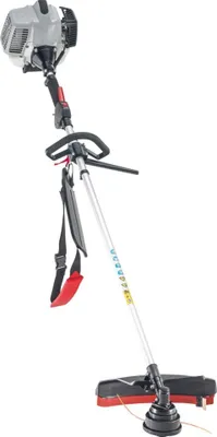 Produktbild von AL-KO BC 400 L, Rasentrimmer, 41 cm, Klinge & Nylonschnur, D-Schlaufengriff, 7000 RPM, Grau, Schwarz, Rot