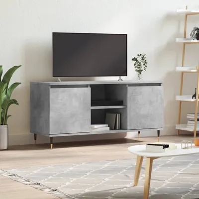 Produktbild von The Living Store TV-Schrank Betongrau 104x35x50 cm Holzwerkstoff