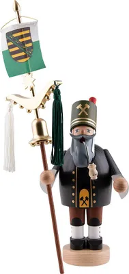 Produktbild von Bergmann mit Schellenbaum (31cm) Räuchermann von KWO