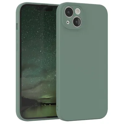 Produktbild von EAZY CASE 4057053302700, Cover, Apple, iPhone 14 Plus, 17 cm (6.7"), Dunkelgrün