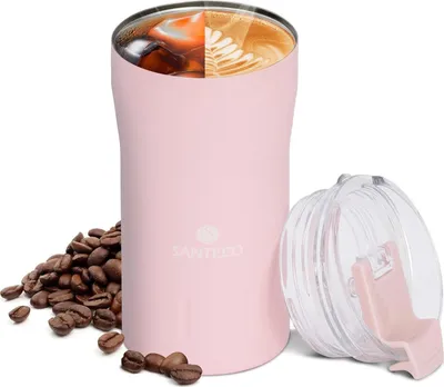 Image de Gobelet isotherme 350ml Acier inoxydable Double paroi Isolé Rose