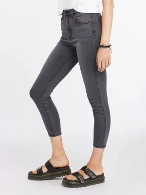 Produktbild von VOLCOM Liberator High Rise WMS HOSEN – grau – 28/27
