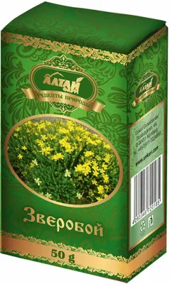 Produktbild von Johanniskraut Hypericum Perforatum herba 50g Altai Badekräuter Kräuter зверобой