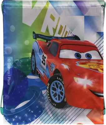 Produktbild von Cars Lightning McQueen Jungen Turnbeutel Sportbeutel Sport Beutel Turnen 40x33cm
