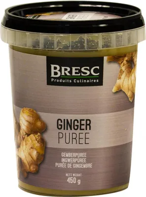 Produktbild von Bresc Ingwerpüree 4x 450g vegane Gewürz-Paste frischer Ingwer asiatische Küche