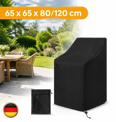 Productafbeelding van Beschermhoes van 210D Oxford-materiaal, waterdichte afdekking voor stapelstoelen