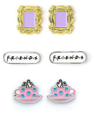 Image de THE CARAT SHOP - Zestaw 3 par kolczyków inspirowanych serialem Friends