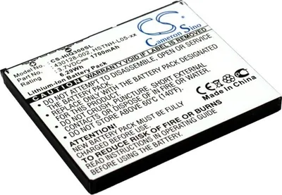 Immagine prodotto di TECHTEK Batteria compatibile con [HP] iPAQ 300, iPAQ 310, iPAQ 312, iPAQ 314, iPAQ 316, iPAQ FA976AT, iPAQ FA977AA, iPAQ FB077AA, iPAQ FB078AA, iPAQ