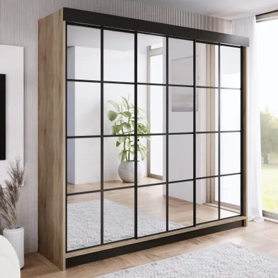 Produktbild von ARI Kleiderschrank 250 cm, 3 Farben. Variante: Weiß, 250x200x62