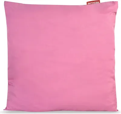 Produktbild von Kissen 40x40 cm antiallergene Mikrofaser rosa Silikon