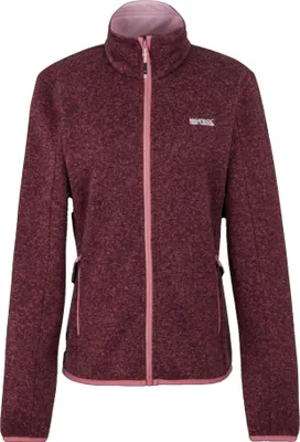 Produktbild von Regatta - "Newhill" Fleecejacke für Damen, Durchgehender Reißverschluss RG12326 (36 DE) (Graurosa)
