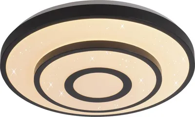 Produktbild von JUST LIGHT Deckenlampe TURANUS Sternenhimmel Optik Starry Cover warmweiß Wohnbereich, z.B. Wohnzimmer, Esszimmer, Schlafzimmer, Flur, Badezimmer