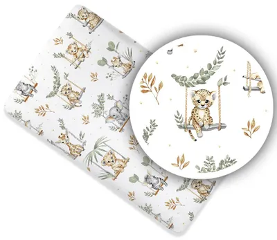 Immagine prodotto di Lenzuolo con Angoli per Lettino 60 × 120 cm – 100% Cotone, Morbido ed Elastico