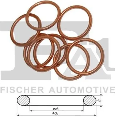 Produktbild von FA1 Dichtring 551.870.100 2mm Kupfer 20mm