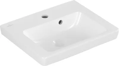 Immagine prodotto di Villeroy & Boch Subway 2.0 lave-mains, 1 trou pour robinet, avec trop-plein, dessous poncé, 500x400mm, 73155G01, 73155G01
