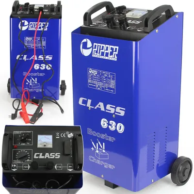 Produktbild von CLASS 630 12/24 V Ladegerät & Starthilfe Max. Ladestrom (70A / 12V), (90A / 24V)  Robustes Auto‑Batterieladegerät mit Fast Charge