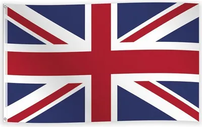 A flat image of the Union Jack flag.