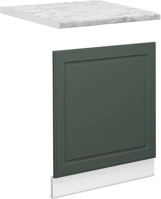 Produktbild von Frontblende Vicco Fame-Line Grün-Gold Landhaus 60 cm , AP Marmor, Model 45834