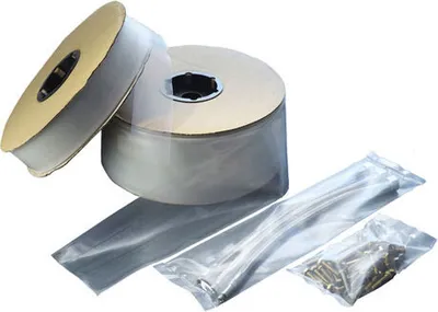 Produktbild von 1x Schlauchfolie  200mm breit 200my extra stark transparent 125 lfm.
