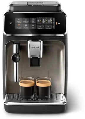 Productafbeelding van Philips Serie 3300 EP3326/90, volautomatische koffiemachine, espressomachine, 1,8 liter, koffiebonen, ingebouwde molen, 1500 W