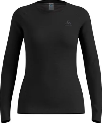 Produktbild von Odlo Active F-Dry Light ECO Damen Langarmshirt schwarz XL